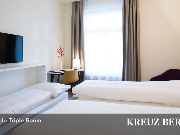 Kreuz Bern Modern City Hotel : photo 4 de la chambre chambre triple Élégante