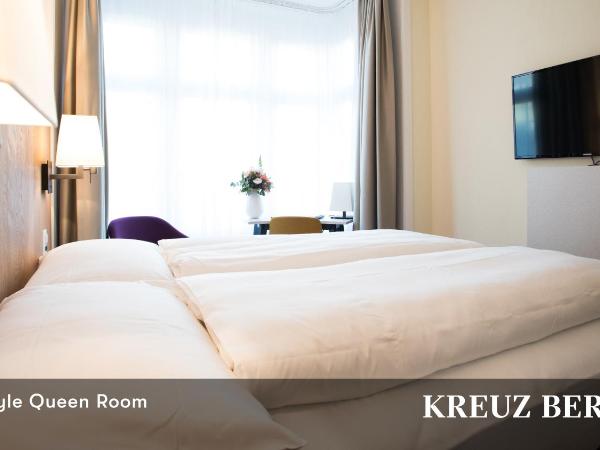Kreuz Bern Modern City Hotel : photo 2 de la chambre chambre lit queen-size style