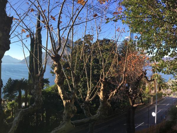Hotel Firenze Lugano : photo 4 de la chambre chambre lits jumeaux - vue sur lac