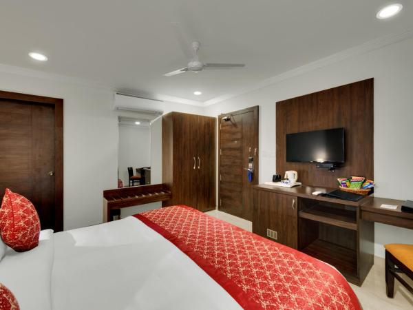 Avins Beacon Hotel - Udaipur : photo 3 de la chambre deluxe double room (guaranteed complimentary soft drinks/seasonal on arrival)