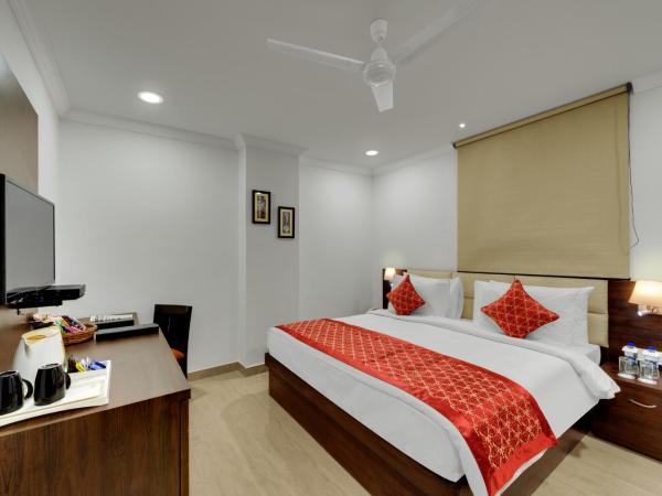 Avins Beacon Hotel - Udaipur : photo 6 de la chambre deluxe double room (guaranteed complimentary soft drinks/seasonal on arrival)