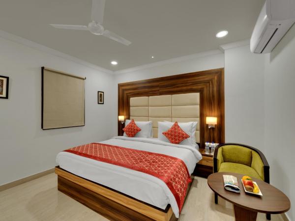 Avins Beacon Hotel - Udaipur : photo 7 de la chambre deluxe double room (guaranteed complimentary soft drinks/seasonal on arrival)