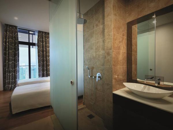 Dorsett Kuala Lumpur : photo 5 de la chambre suite 2 chambres @ dorsett residences - 1 lit queen-size + 2 lits simples
