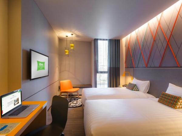 ibis Styles Bangkok Sukhumvit Phra Khanong : photo 4 de la chambre chambre lits jumeaux standard