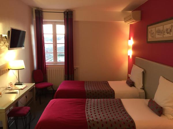 Hotel Du Pont Vieux : photo 2 de la chambre chambre privilège lits jumeaux - vue sur jardin