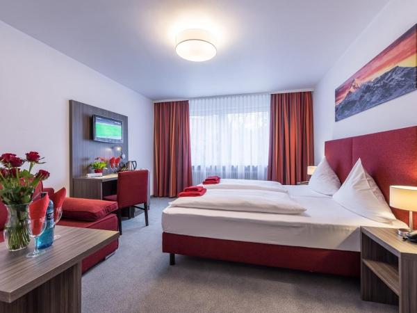 Hotel Himalaya Frankfurt City Messe : photo 2 de la chambre chambre double ou lits jumeaux