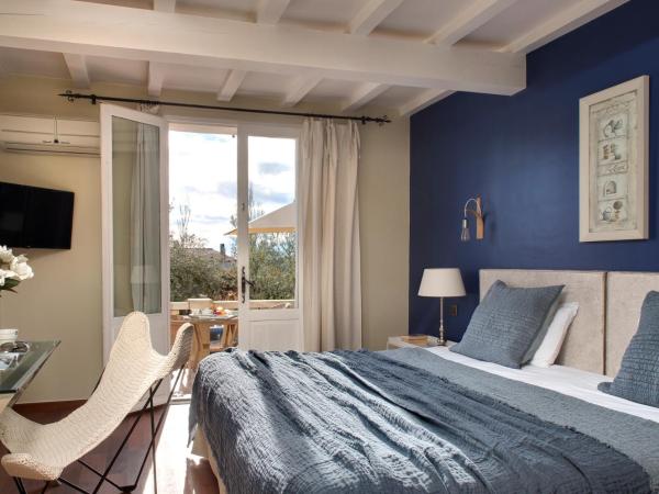 Hôtel Le Pré Saint Michel : photo 5 de la chambre chambre double avec terrasse - côté sud