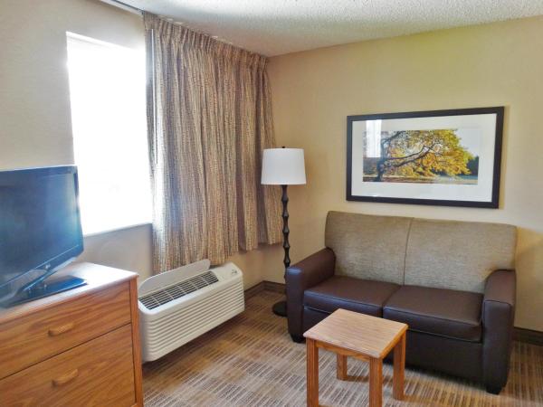 Extended Stay America Select Suites - Jacksonville Salisbury Rd Southpoint : photo 8 de la chambre studio de luxe avec 1 lit queen-size - non-fumeurs