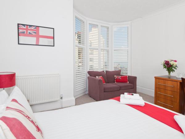 Hamptons Brighton : photo 2 de la chambre chambre double avec salle de bains privative - vue sur mer