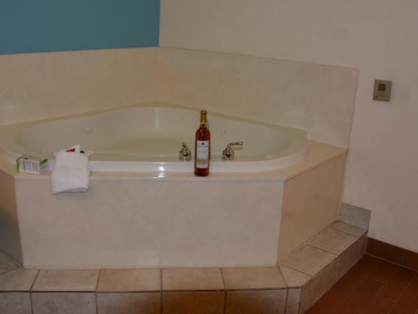 Super 8 by Wyndham Austin/Airport South : photo 3 de la chambre suite lit king-size de luxe avec baignoire spa - non-fumeurs