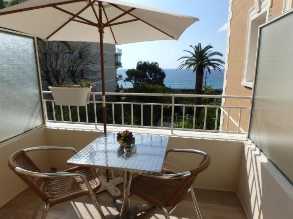 Residence Veles Plage : photo 4 de la chambre studio avec terrasse (2 personnes - vue sur mer)