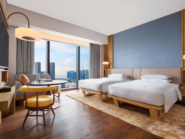 Andaz Singapore A Concept by Hyatt : photo 5 de la chambre chambre lits jumeaux deluxe - vue sur mer