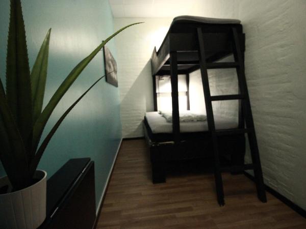 Vandrarhem Uppsala Centralstation : photo 3 de la chambre chambre double ou lits jumeaux avec salle de bains commune