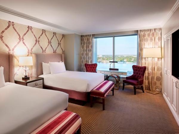 Harrah's New Orleans Hotel & Casino : photo 1 de la chambre chambre premium avec 2 lits queen-size - vue sur rivière
