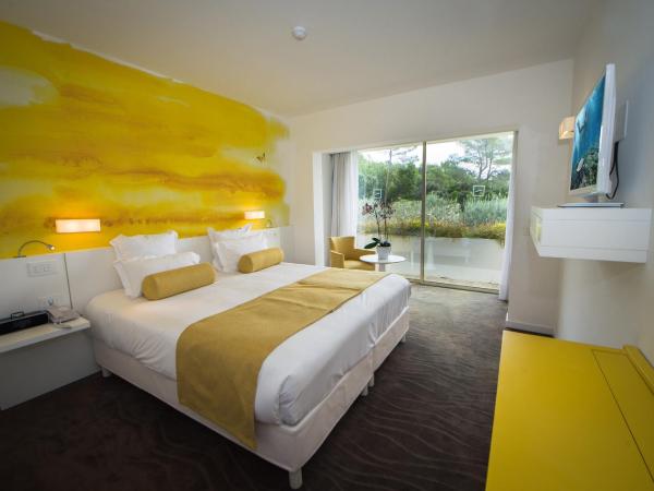 Hotel Restaurant La Vague de Saint Paul : photo 3 de la chambre chambre double classique - rez-de-chaussée