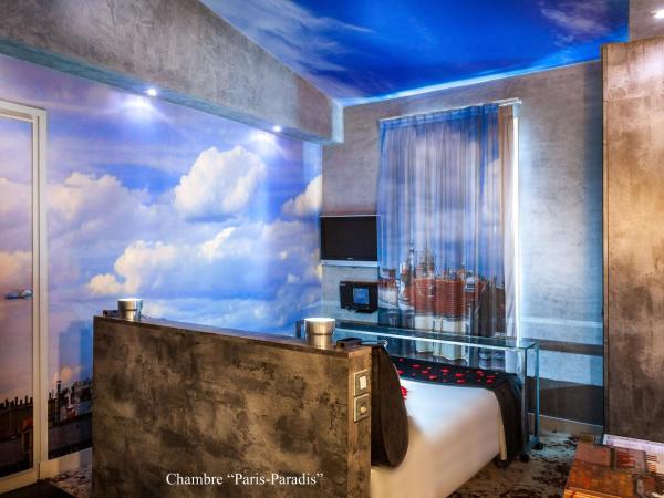 Apostrophe Hôtel : photo 4 de la chambre chambre double balneo avec baignoire de chromothérapie