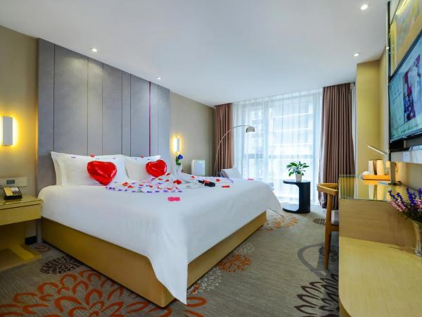 Lavande Hotel Chongqing Guanyin Bridge Pedestrian Street : photo 2 de la chambre chambre double romantique
