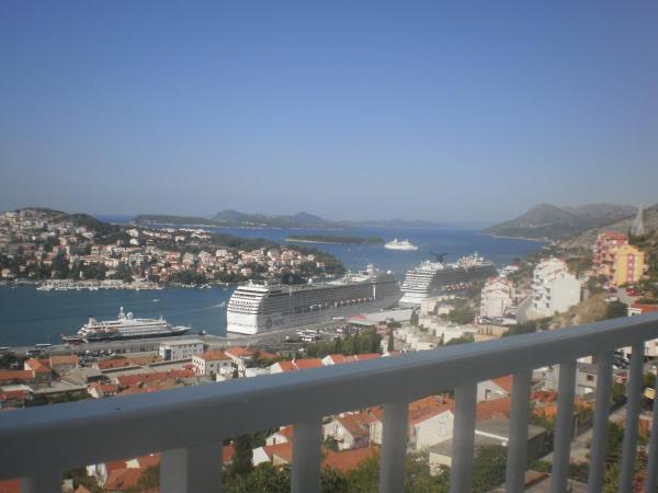 Pansion Panorama Dubrovnik : photo 5 de la chambre chambre double avec balcon - vue sur mer