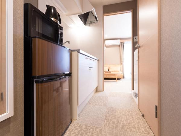 Stay SAKURA Kyoto Nijo Seasons : photo 7 de la chambre studio avec canapé-lit