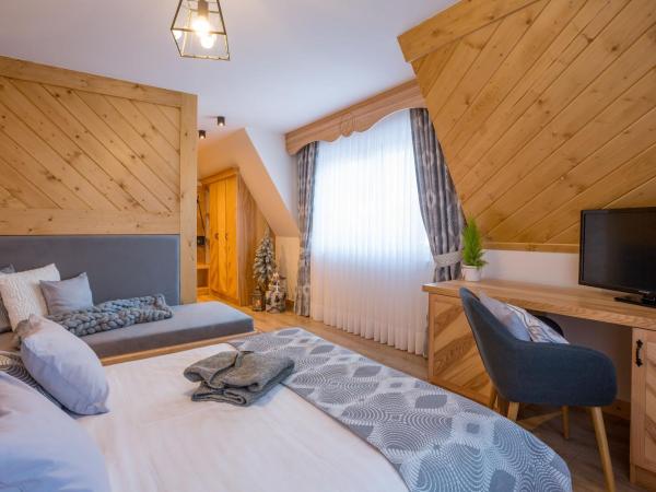 Willa Góralsko Riwiera : photo 3 de la chambre chambre triple deluxe