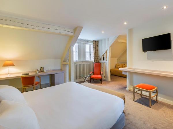Hotel Restaurant Le Dauphin et Le Spa du Prieuré : photo 2 de la chambre chambre deluxe