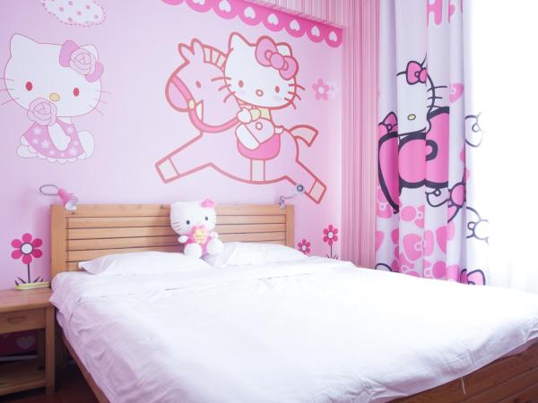 大连天天青旅民宿 : photo 3 de la chambre chambre lit queen-size