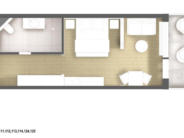 Hotel Le Grand Chalet : photo 5 de la chambre chambre simple deluxe avec balcon - vue sur montagne