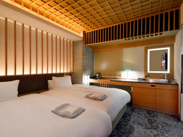 HOTEL HILLARYS Akasaka : photo 5 de la chambre chambre lits jumeaux supérieure - non-fumeurs