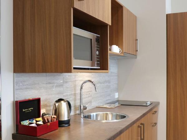 The Victoria Hotel Dunedin : photo 5 de la chambre studio supérieur avec cuisine