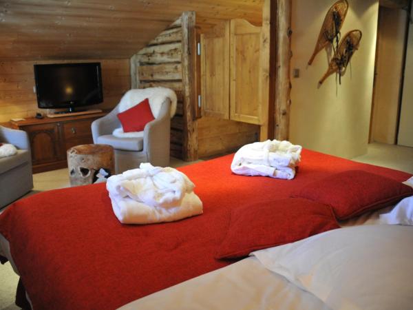 Hôtel Chalet Alpage : photo 7 de la chambre chambre double ou lits jumeaux