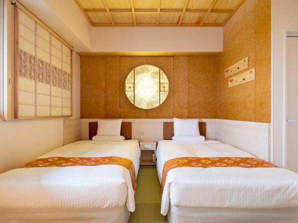 HOTEL MYSTAYS Asakusabashi : photo 1 de la chambre chambre lits jumeaux moderne japonaise - non-fumeurs - plan Éco - sans service de ménage