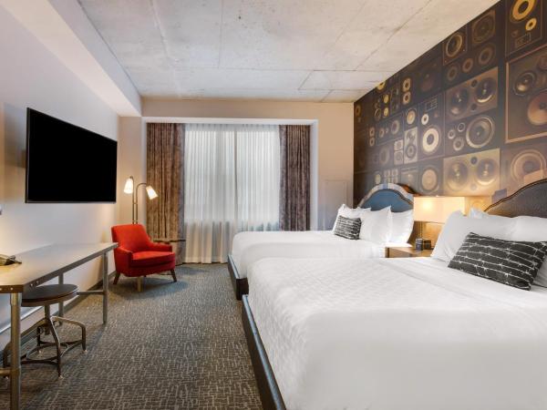 Cambria Hotel Nashville Downtown : photo 6 de la chambre chambre 2 lits queen-size - non-fumeurs