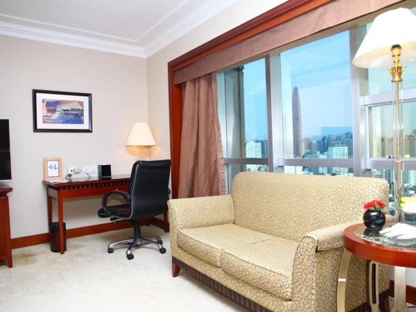 The Pavilion Hotel Shenzhen (Huaqiang NorthBusiness Zone) : photo 4 de la chambre chambre lit queen-size deluxe