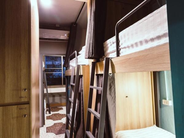 Merge Hostel : photo 4 de la chambre lit dans dortoir mixte de 8 lits 