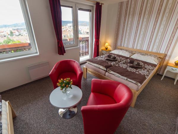 Penzion TOP : photo 8 de la chambre chambre triple avec balcon