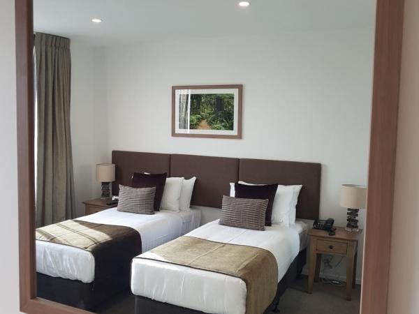 Wyndham Garden Queenstown : photo 4 de la chambre studio lits jumeaux avec kitchenette