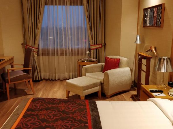 Jaypee Vasant Continental : photo 6 de la chambre club double or twin room with 10% discount on food and soft beverages (not on in room dining )
