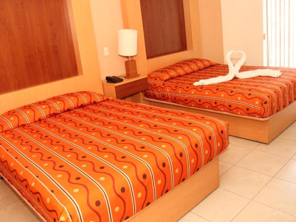 Hotel Real Zapopan : photo 3 de la chambre chambre avec 2 grands lits queen-size