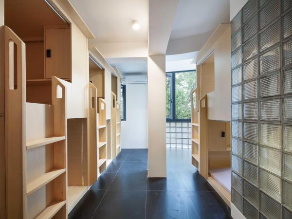 WeFlow Hostel (Shanghai Hongkou) : photo 1 de la chambre lit dans dortoir pour femmes de 8 lits
