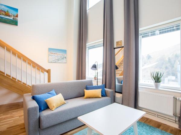 ApartDirect Hammarby Sjöstad : photo 2 de la chambre appartement en duplex avec terrasse