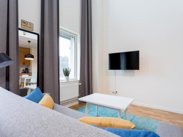 ApartDirect Hammarby Sjöstad : photo 4 de la chambre appartement en duplex avec terrasse
