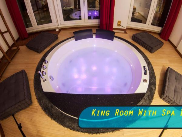 4Roomz : photo 6 de la chambre king room with spa bath - split level