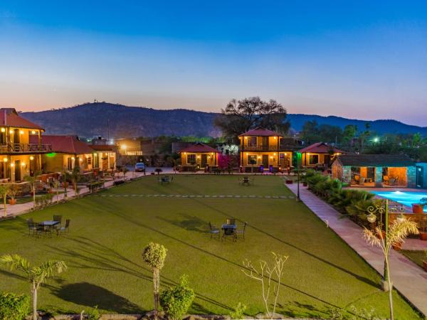 Hathi Mauja : photo 2 de la chambre chambre double deluxe avec balcon