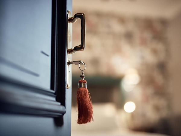 Castel Bois Marie, Maison d'hôtes : photo 5 de la chambre chambre double confort - vue sur jardin