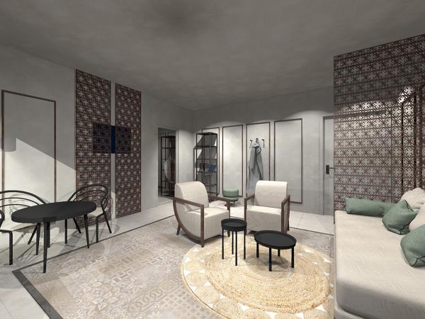 Luxor e Cairo The Beach Resort : photo 7 de la chambre suite lit king-size - vue sur mer