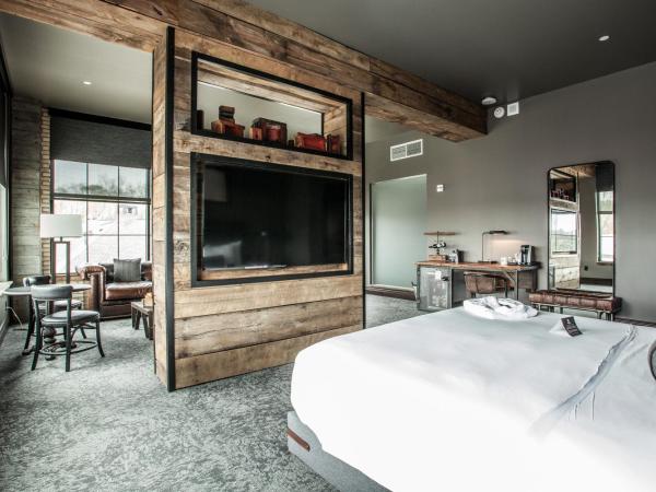 Ironworks Hotel Indy : photo 3 de la chambre suite lit king-size - accessible aux personnes à mobilité réduite