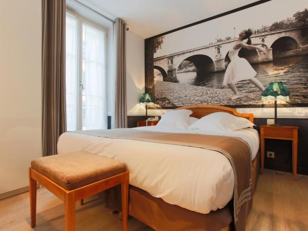 Hotel Atelier Vavin : photo 2 de la chambre chambre double ou lits jumeaux arabesque avec vue sur la rue