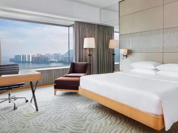 Hyatt Regency Hong Kong, Sha Tin : photo 1 de la chambre chambre lit king-size - vue sur port