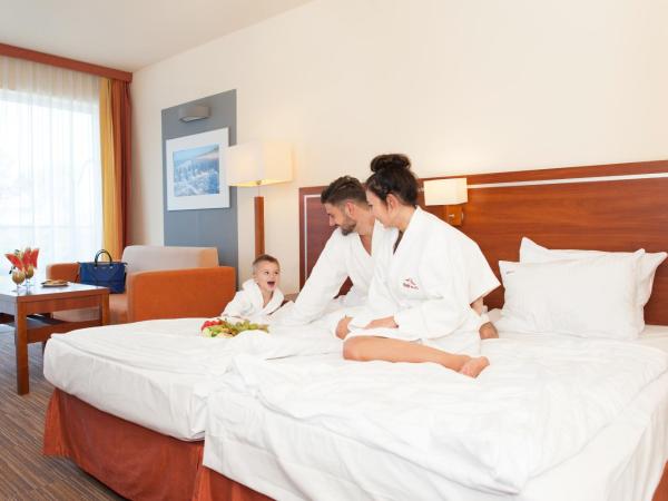 Ikar Plaza : photo 3 de la chambre chambre double ou lits jumeaux avec lit d'appoint