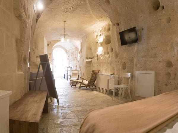 Thymus Residence nei Sassi : photo 4 de la chambre suite de luxe troglodyte
